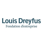 Logotipo de la Fundación Louis Dreyfus para la Empresa con el nombre en texto azul sobre fondo blanco.